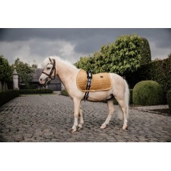 copy of copy of Tapis de selle Velvet jumping TAILLE PONEY