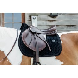 Tapis de selle Velvet Pearls jumping