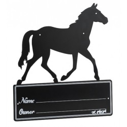 Plaque de box HIPPOTONIC "Silhouette de cheval”