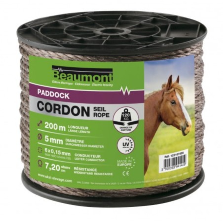 Cordon BEAUMONT "Paddock" 5 mm