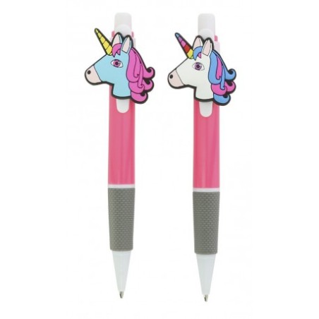 Lot de 2 stylos EQUI-KIDS "Licorne"