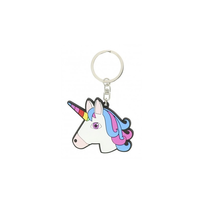 Porte-clés EQUI-KIDS "Licorne" en silicone