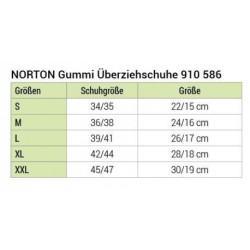 Sur-bottes NORTON en caoutchouc