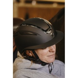 Casque EQUITHEME "Agris", visière large