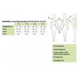 Dorsale KOMPERDELL Junior