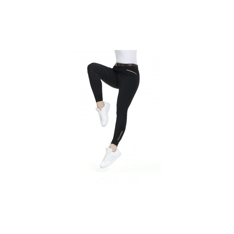 Pantalon EQUITHÈME "Gizel", fond silicone