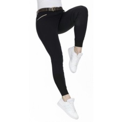 Pantalon EQUITHÈME "Gizel", fond silicone