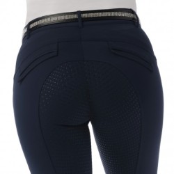 Pantalon EQUITHÈME "Micro", fond silicone