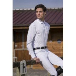 Polo EQUITHÈME "Mesh", col chemise