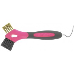 Cure-pieds brosse métal HIPPOTONIC 3 en 1