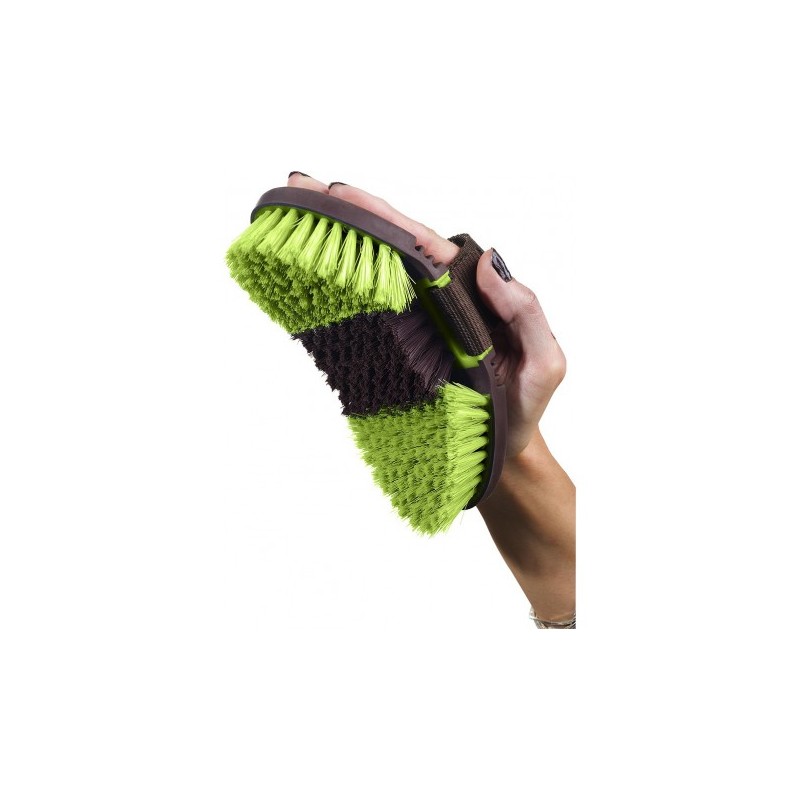 Brosse douce nylon HIPPOTONIC "Softgrip” flexible