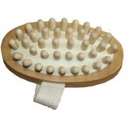 Brosse de massage en hêtre BORSTIQ