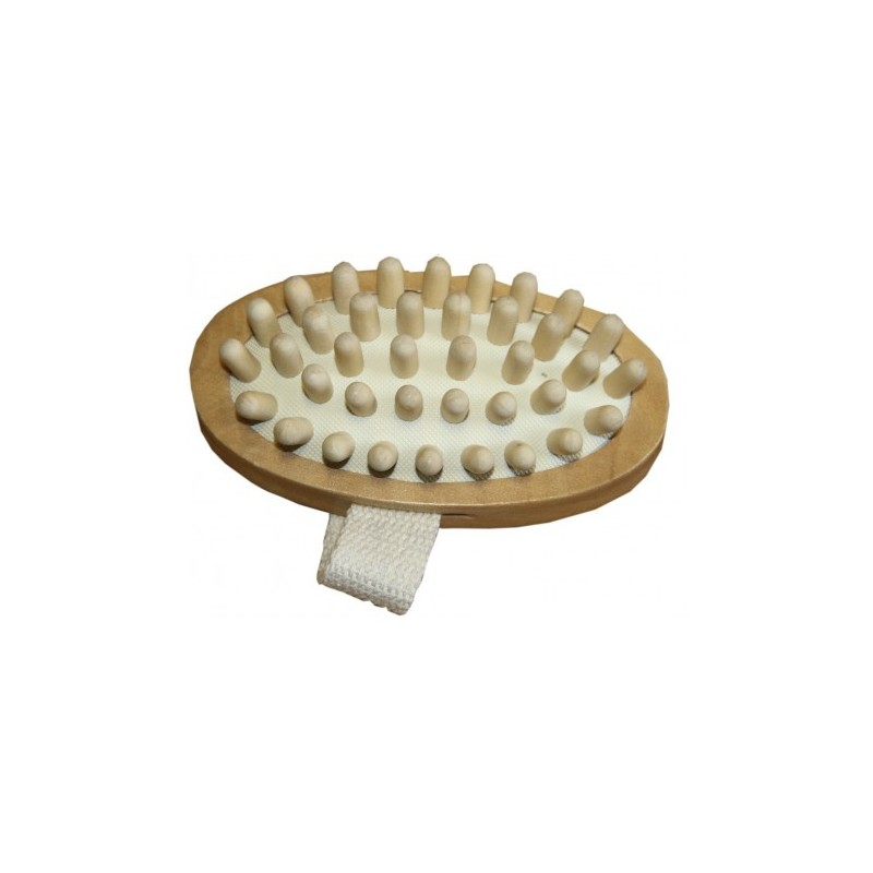 Brosse de massage en hêtre BORSTIQ