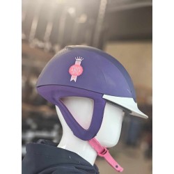 Casque Fouganza Violet