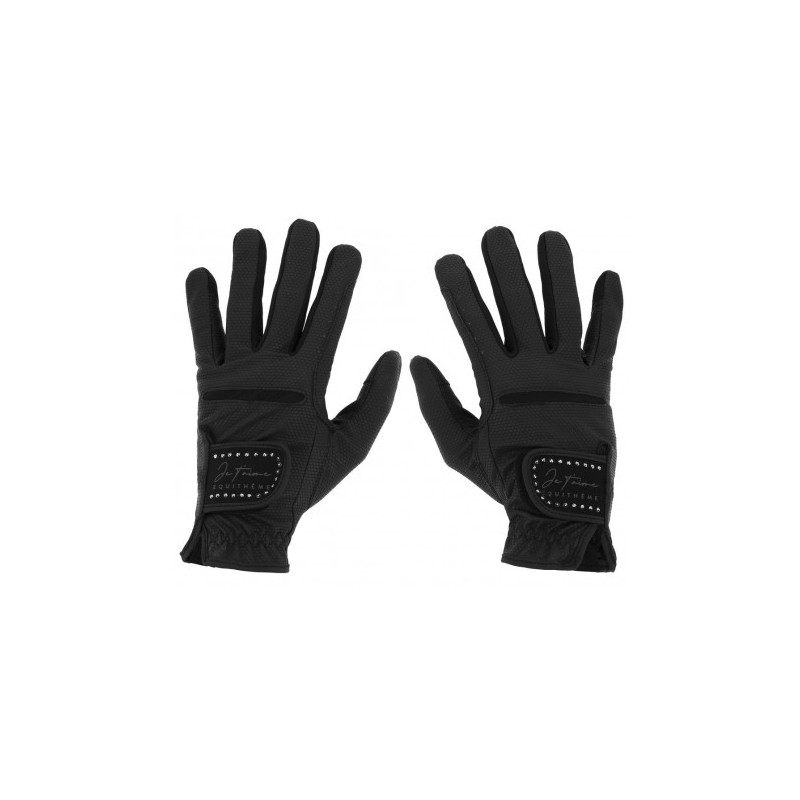 Gants Je t'aime EQUITHÈME - Strass