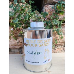 HUILE DE SOINS POUR SABOT GEAI VERT
