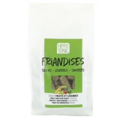 HIPPOTONIC Bonbons pour chevaux, goût fruit et légumes