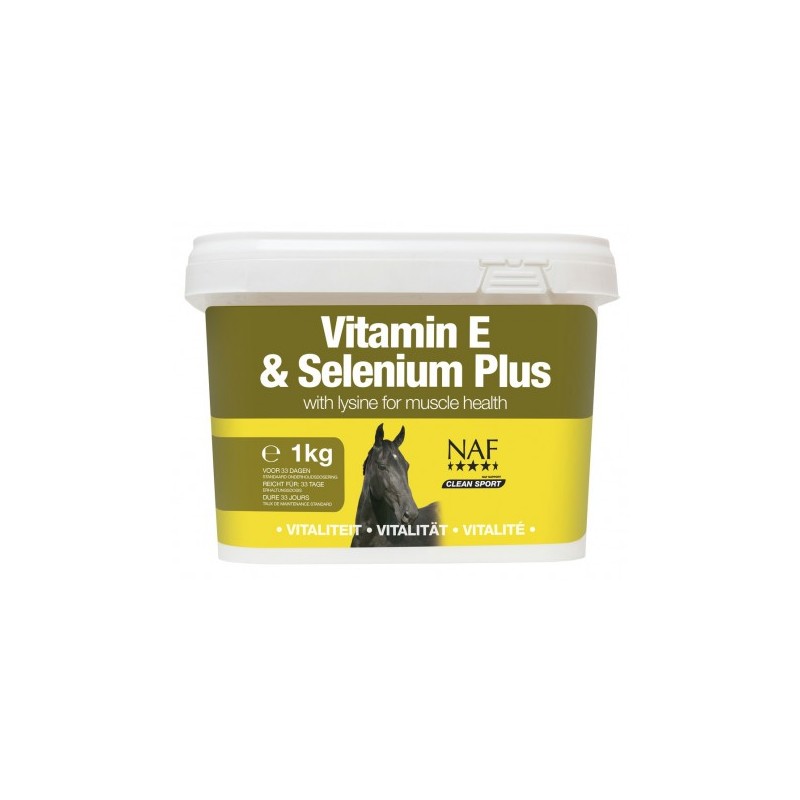 Aliment complémentaire NAF "Vitamine E & Selenium Plus"