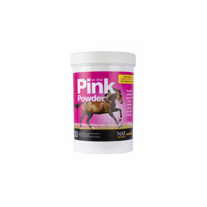 Aliment complémentaire NAF "Pink Powder", digestion