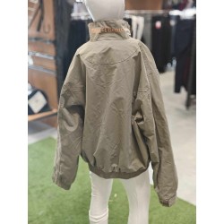 VESTE EQUITHEME AVEC DETAILS ORANGES S