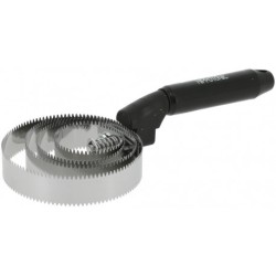 Etrille métallique ronde HIPPOTONIC - Glitter