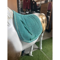 tapis de selle bleu turquoise