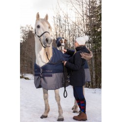 Couverture EQUITHÈME - TYREX 600D - Belly belt