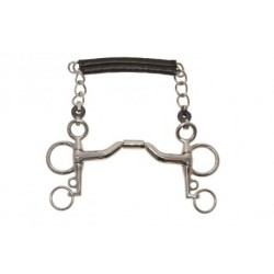 Mors Pelham METALAB - Elite cintré rouleau