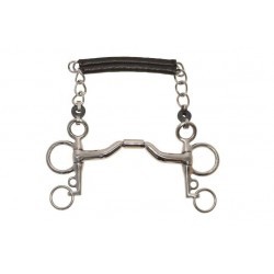 Mors Pelham METALAB - Elite cintré rouleau