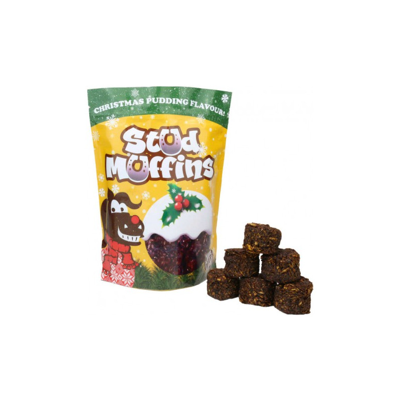 STUD MUFFINS - Xmas Pudding