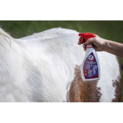 Démêlant LEOVET Chevaux gris, spray
