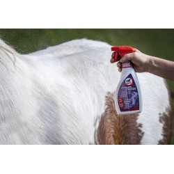 Démêlant LEOVET Chevaux gris, spray