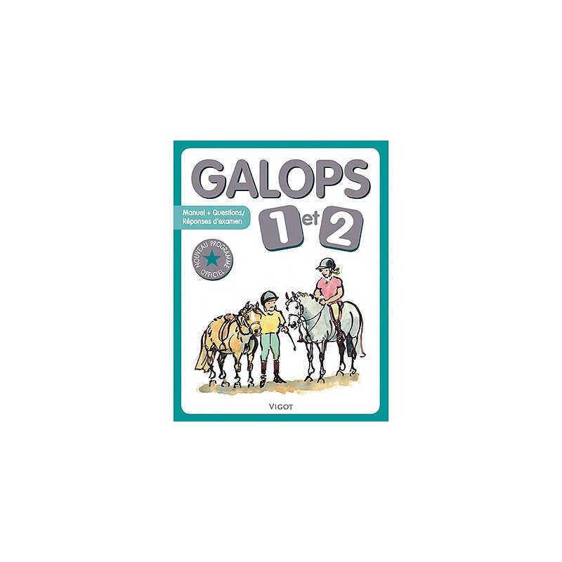 Galops 1 et 2 Nouvelle édition