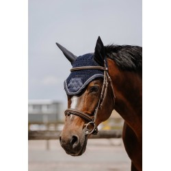 Bonnet chasse mouche EQUITHÈME - Brocart