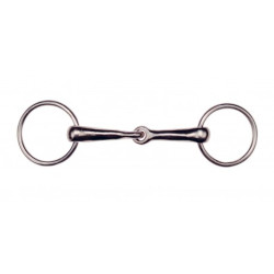 Mors 2 anneaux FEELING - Acier nickelé