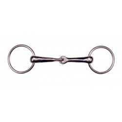 Mors 2 anneaux FEELING - Acier nickelé