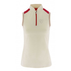 Polo EQUITHÈME jersey, sans manches