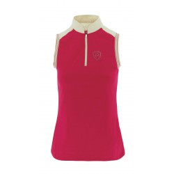 Polo EQUITHÈME jersey, sans manches