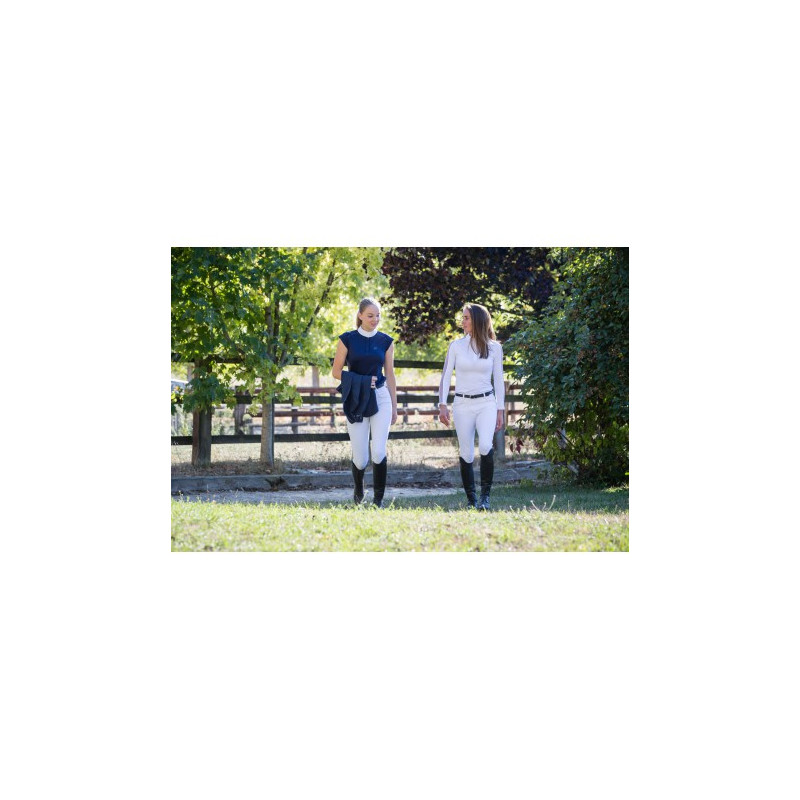 Polo EQUITHÈME -Brussels-, avec strass