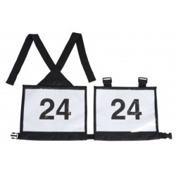 Porte dossard pour cavalier