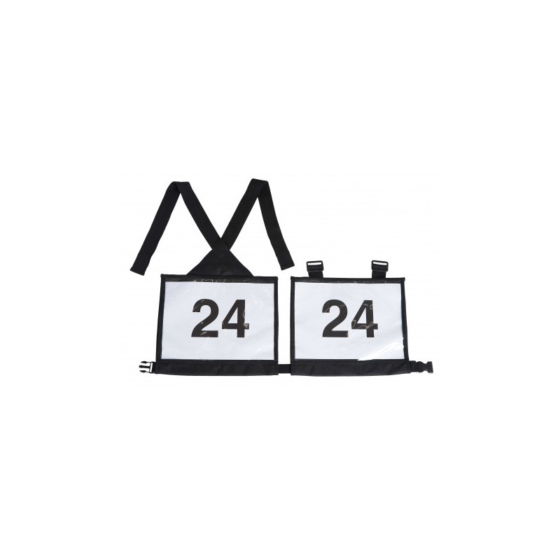 Porte dossard pour cavalier