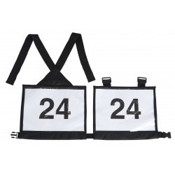 Porte dossard pour cavalier