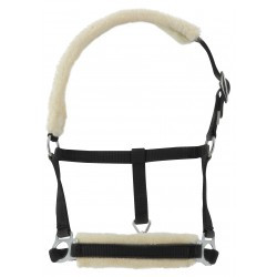 Licol foal RIDING WORLD mouton synthétique