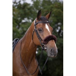 Fourreau de muserolle EQUITHÈME - Teddy