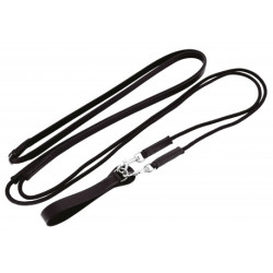 Rênes allemande NORTON PRO - Cuir/corde