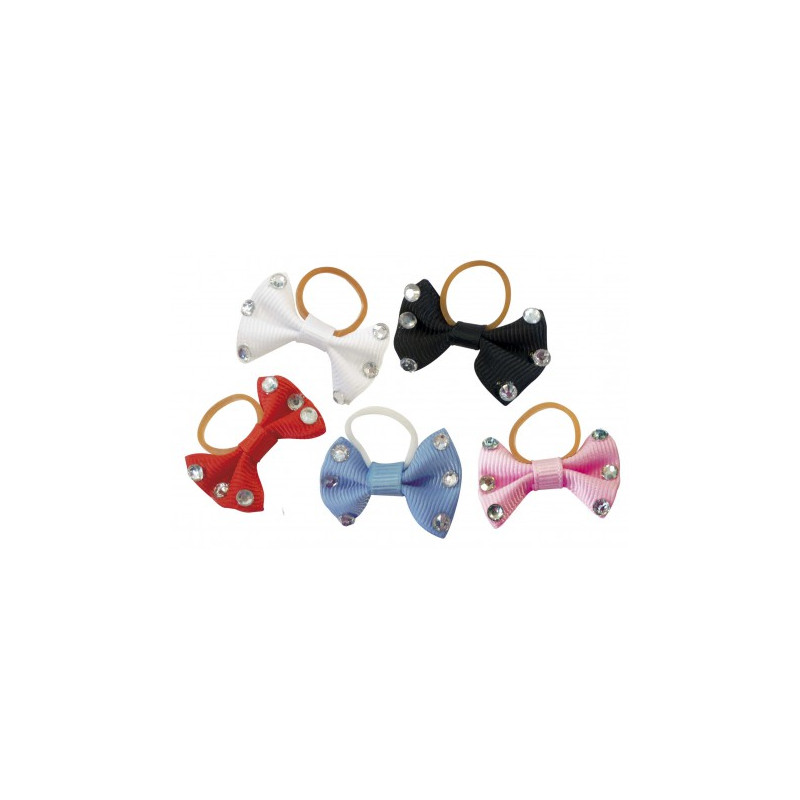 Nœuds à natter EQUITHÈME - Strass