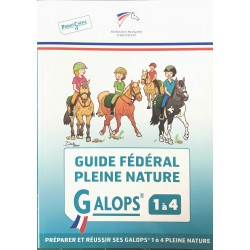 Guide Fédéral pleine nature, Galops 1 à 4