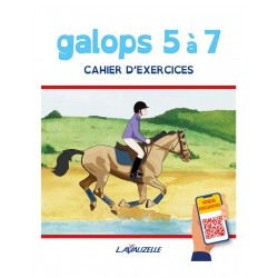 LAVAUZELLE Cahier d'exercices galop 5 à 7 avec vidéos
