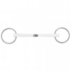 Mors de bride NATHE simple brisure, 15 mm