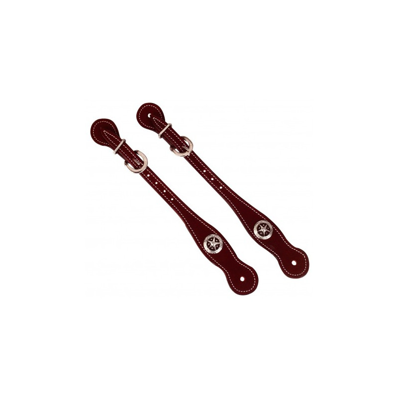 Lanières d'éperons western - Sheriff